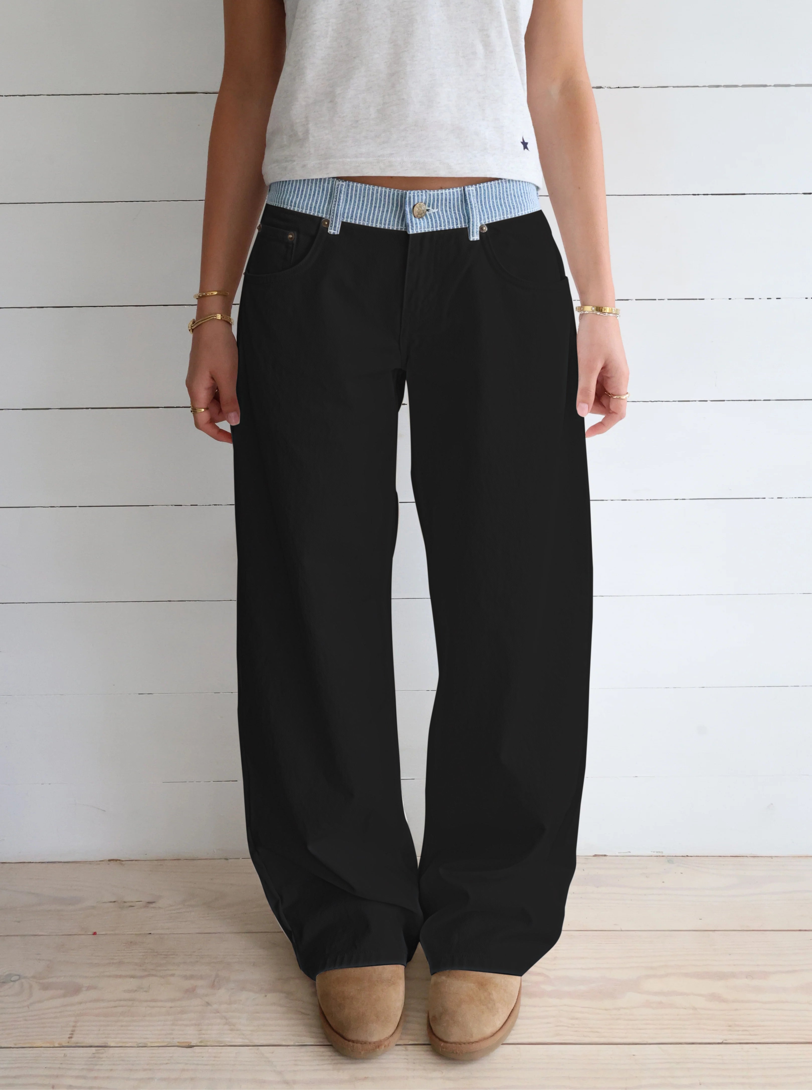 🤩🤩Jodie Adjustable Wide Leg Jeans (Buy 2 Free Shipping)