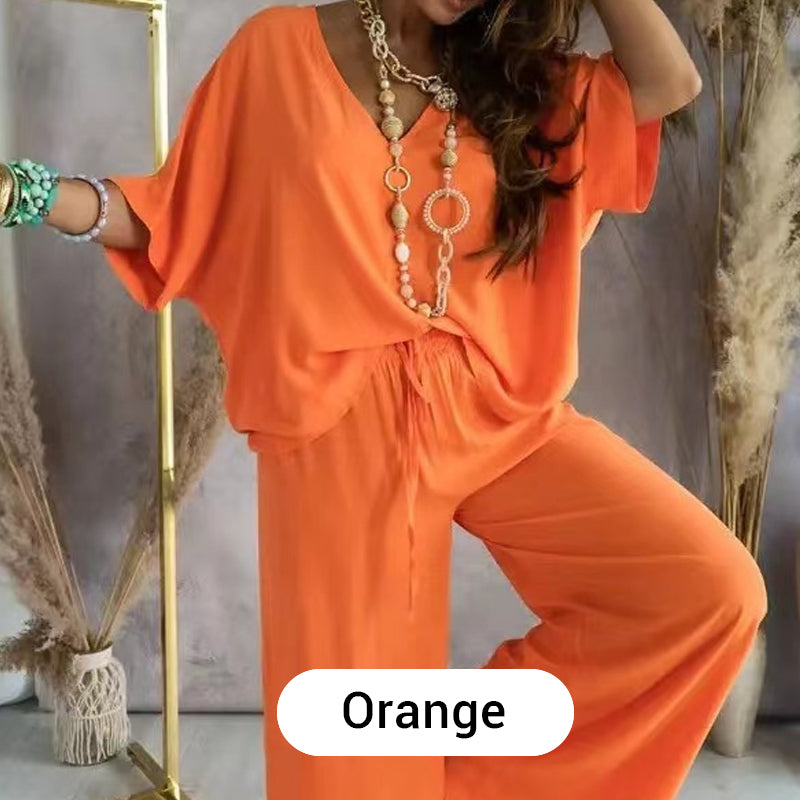 🤩🤩Women’s Casual Loose Solid Color Suit