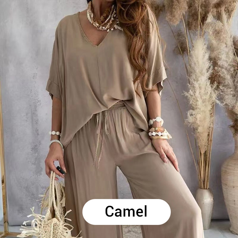 🤩🤩Women’s Casual Loose Solid Color Suit