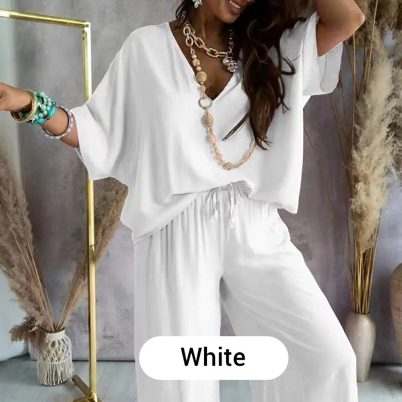 🤩🤩Women’s Casual Loose Solid Color Suit