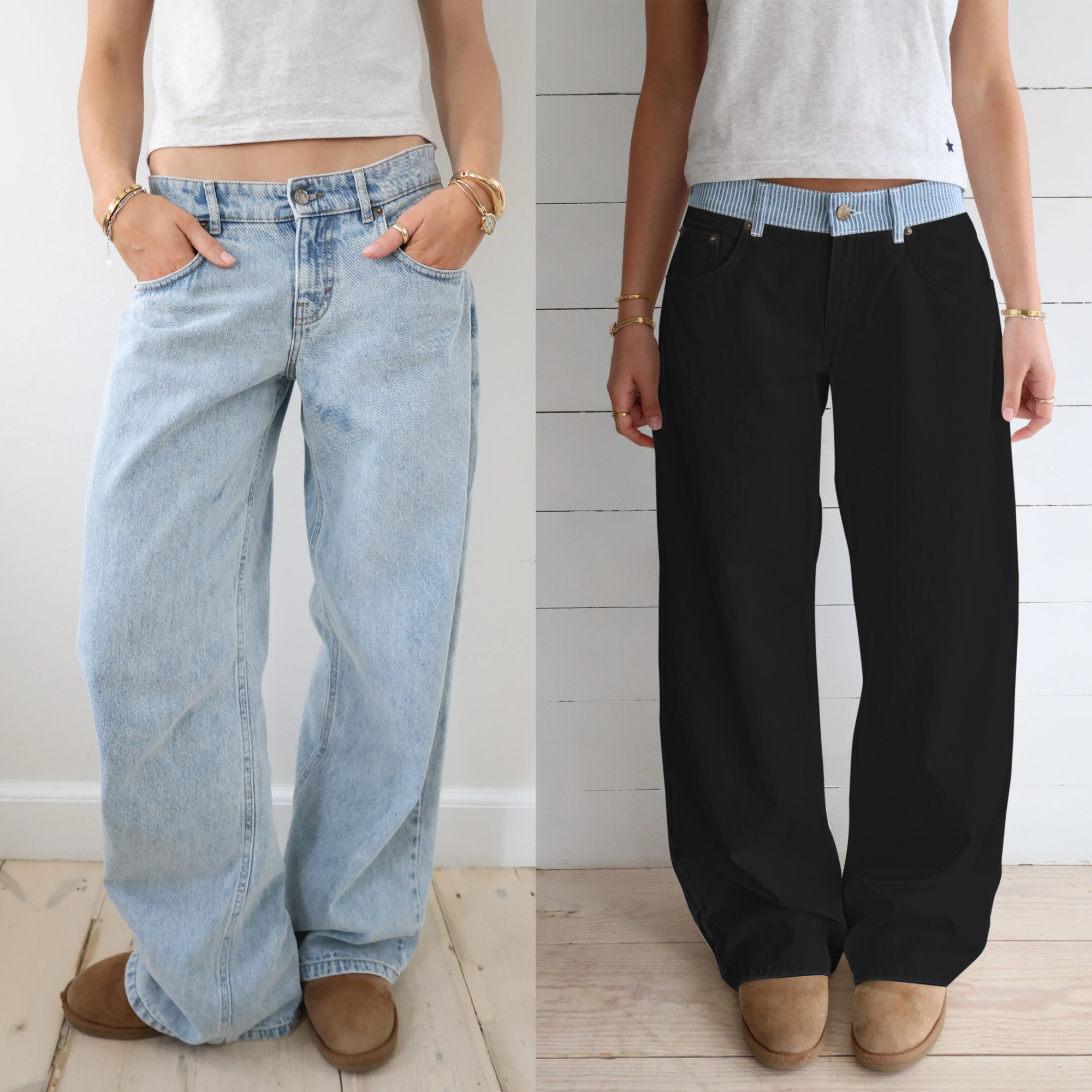 🤩🤩Jodie Adjustable Wide Leg Jeans (Buy 2 Free Shipping)
