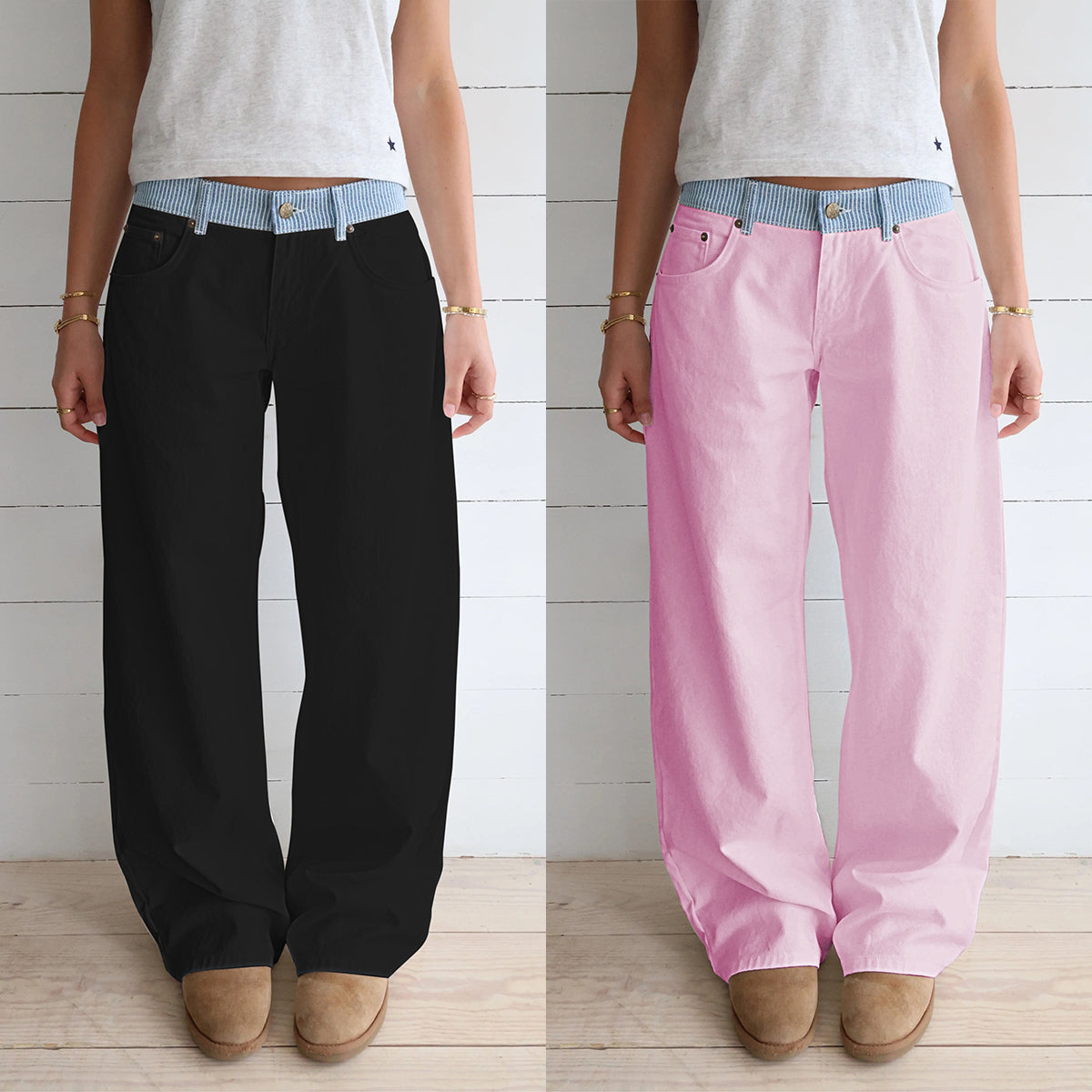🤩🤩Jodie Adjustable Wide Leg Jeans (Buy 2 Free Shipping)
