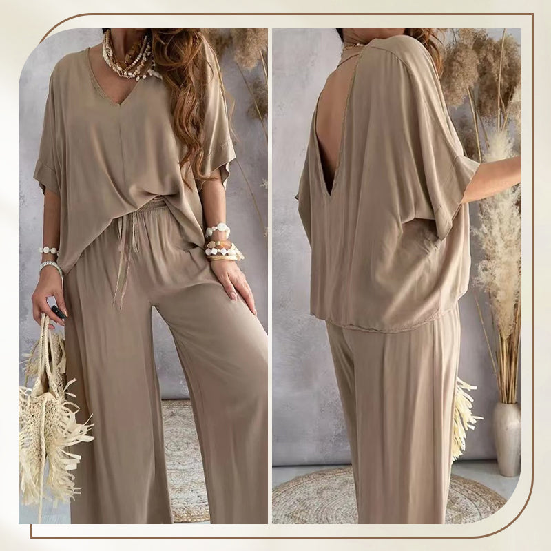 🤩🤩Women’s Casual Loose Solid Color Suit