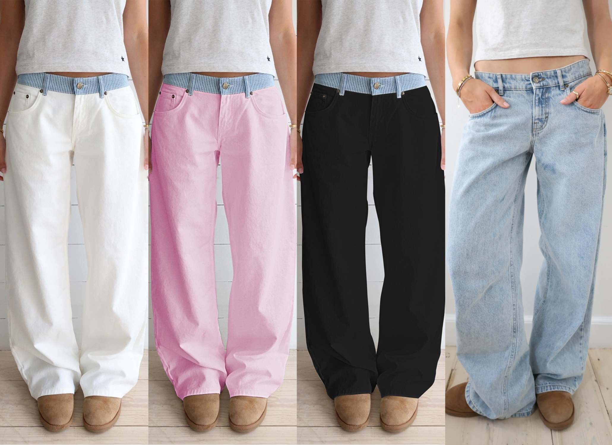 🤩🤩Jodie Adjustable Wide Leg Jeans (Buy 2 Free Shipping)
