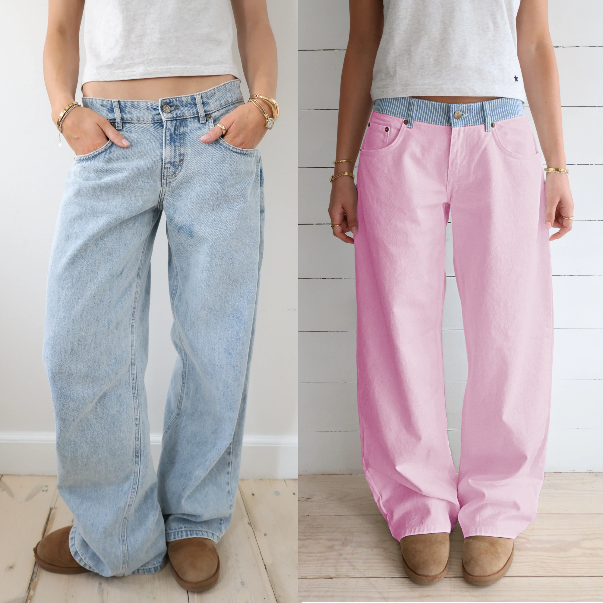 🤩🤩Jodie Adjustable Wide Leg Jeans (Buy 2 Free Shipping)