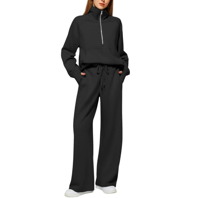 🤩🤩Oversized Two Piece Sweatshirt And Sweatpants Set