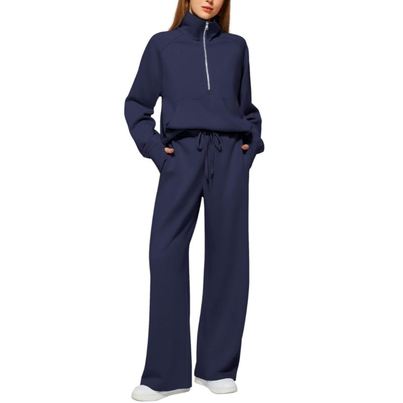 🤩🤩Oversized Two Piece Sweatshirt And Sweatpants Set