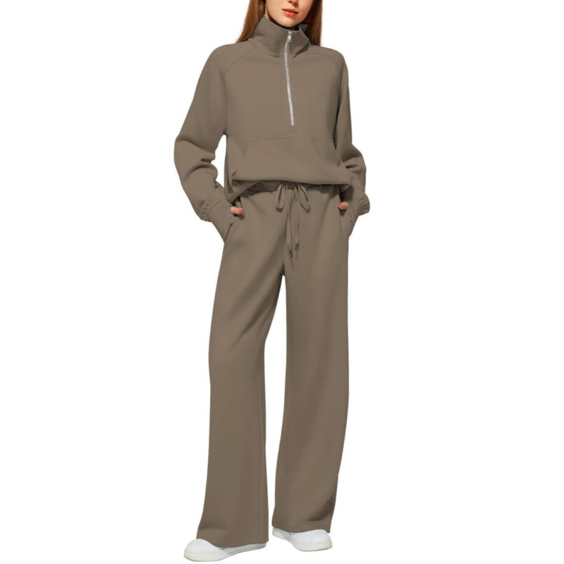 🤩🤩Oversized Two Piece Sweatshirt And Sweatpants Set