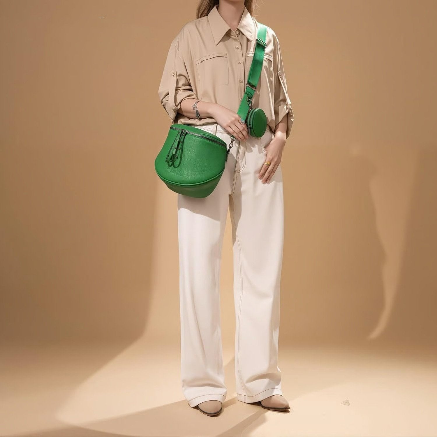 🔥Today 49% OFF🎁Large Fanny Pack Crossbody Sling Bags